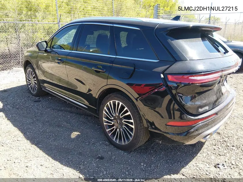 2022 Lincoln Corsair Reserve VIN: 5LMCJ2DH1NUL27215 Lot: 45053540