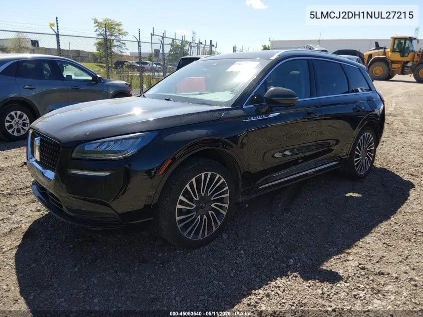 2022 Lincoln Corsair Reserve VIN: 5LMCJ2DH1NUL27215 Lot: 45053540