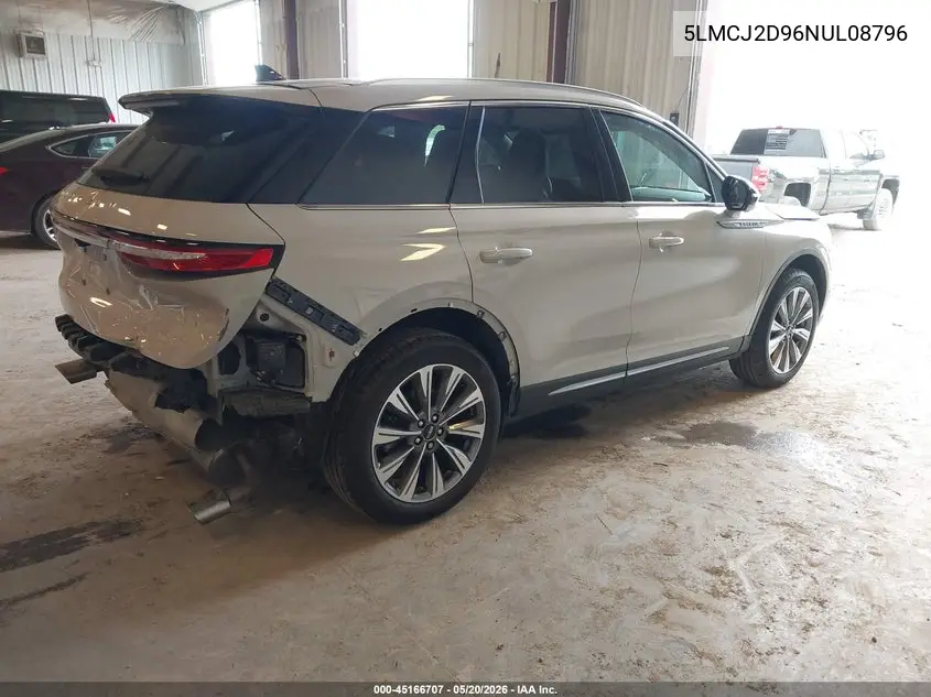2022 Lincoln Corsair Reserve VIN: 5LMCJ2D96NUL08796 Lot: 45166707