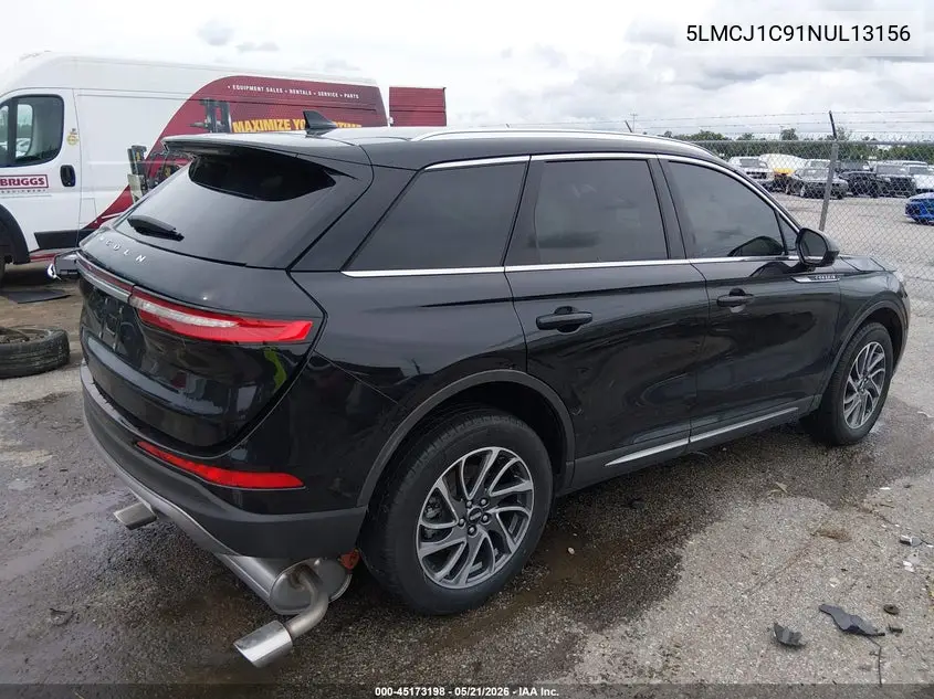 2022 Lincoln Corsair Standard VIN: 5LMCJ1C91NUL13156 Lot: 45173198