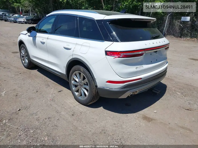 2022 Lincoln Corsair Standard VIN: 5LMCJ1D94NUL28491 Lot: 45282713