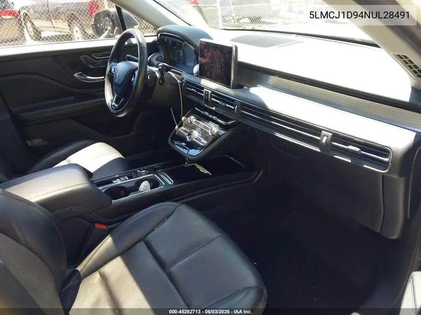 2022 Lincoln Corsair Standard VIN: 5LMCJ1D94NUL28491 Lot: 45282713