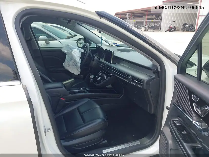 2022 Lincoln Corsair Standard VIN: 5LMCJ1C93NUL06645 Lot: 45421784