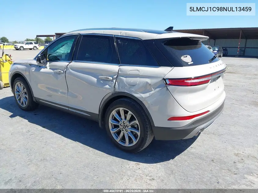 2022 Lincoln Corsair Standard VIN: 5LMCJ1C98NUL13459 Lot: 45475191