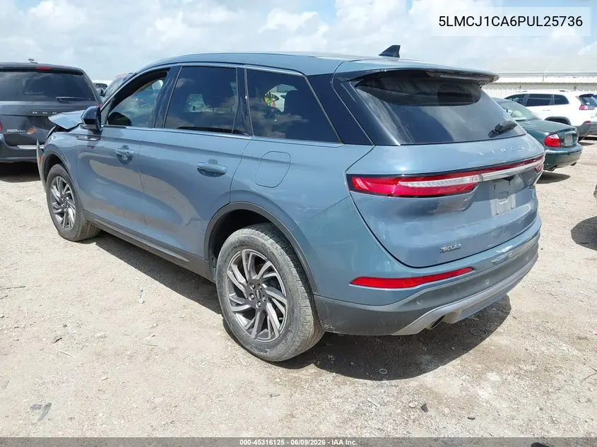 2023 Lincoln Corsair Standard VIN: 5LMCJ1CA6PUL25736 Lot: 45316125