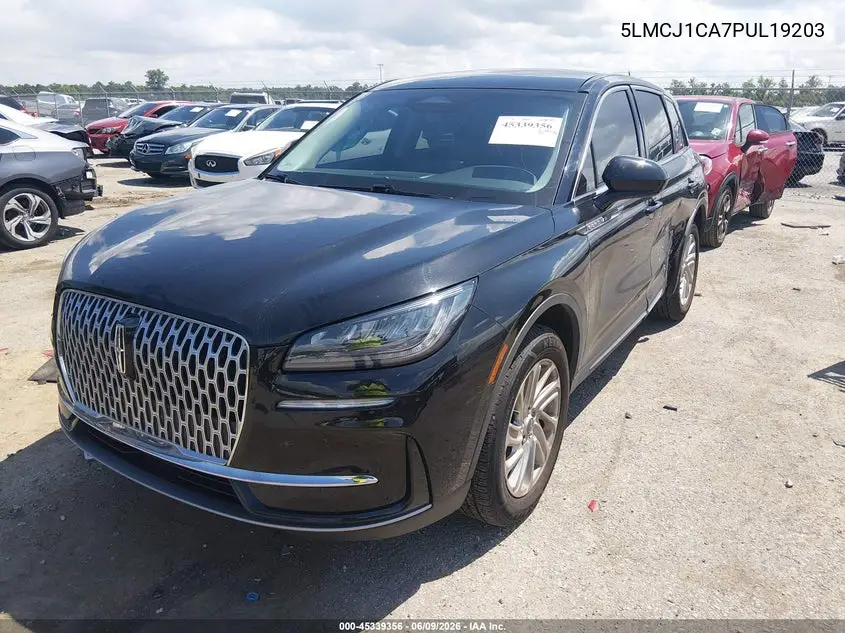 2023 Lincoln Corsair Standard VIN: 5LMCJ1CA7PUL19203 Lot: 45339356