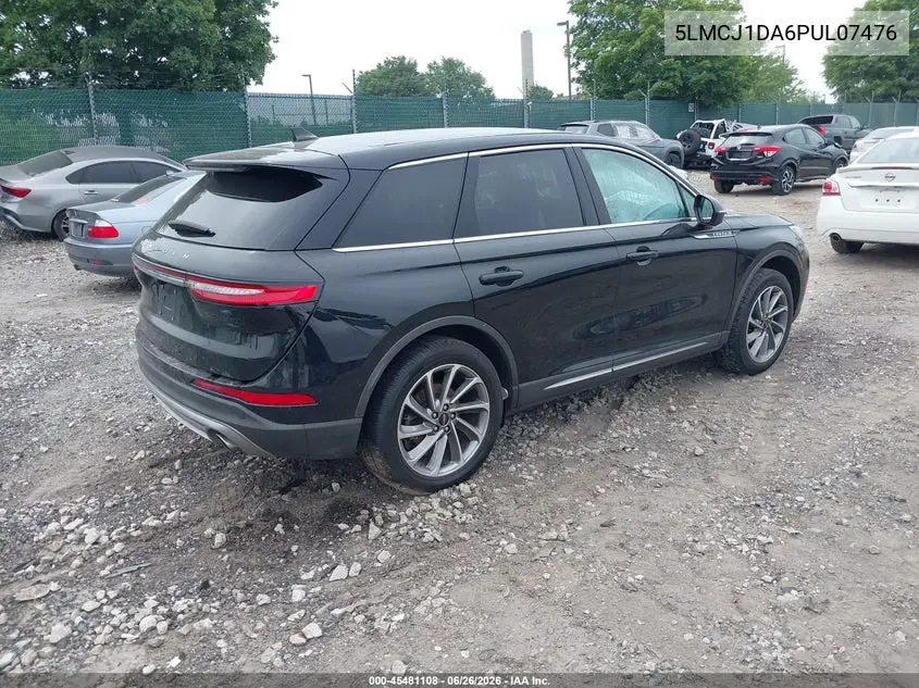 2023 Lincoln Corsair Standard VIN: 5LMCJ1DA6PUL07476 Lot: 45481108