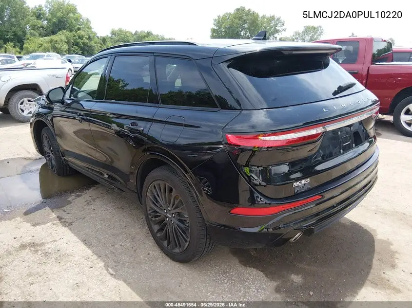 2023 Lincoln Corsair Reserve VIN: 5LMCJ2DA0PUL10220 Lot: 45491654