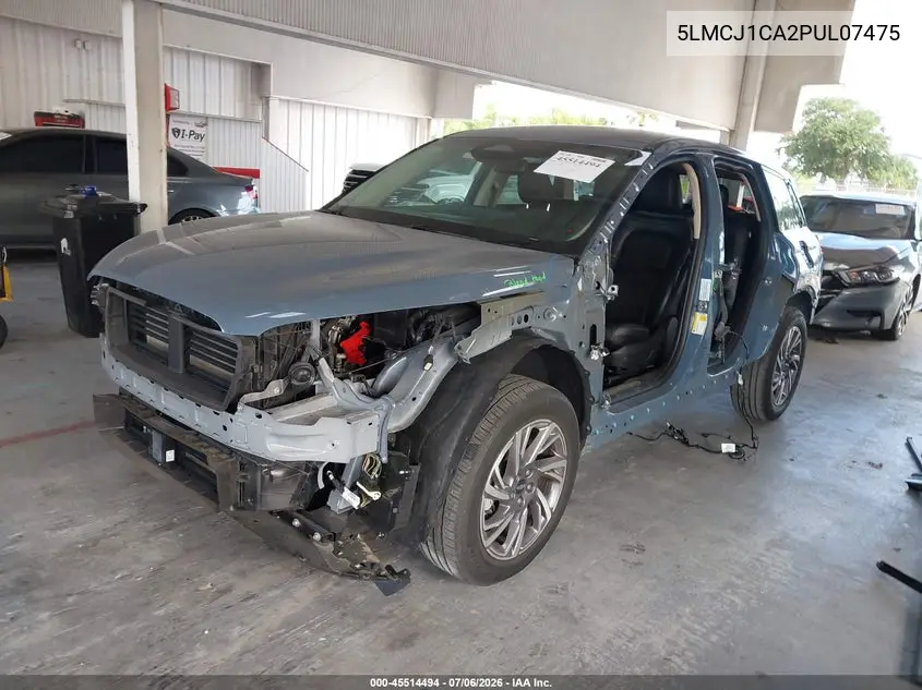 2023 Lincoln Corsair Standard VIN: 5LMCJ1CA2PUL07475 Lot: 45514494