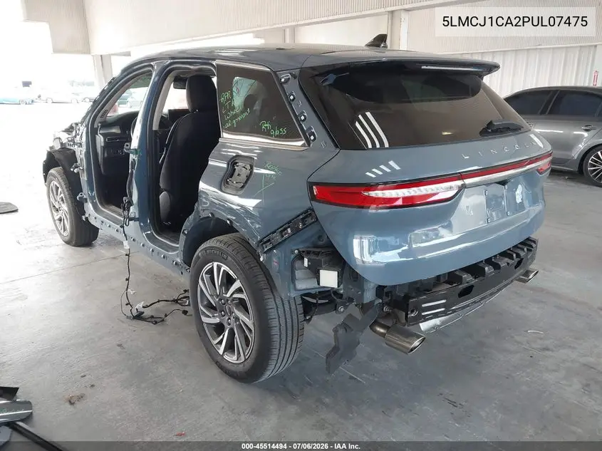 2023 Lincoln Corsair Standard VIN: 5LMCJ1CA2PUL07475 Lot: 45514494