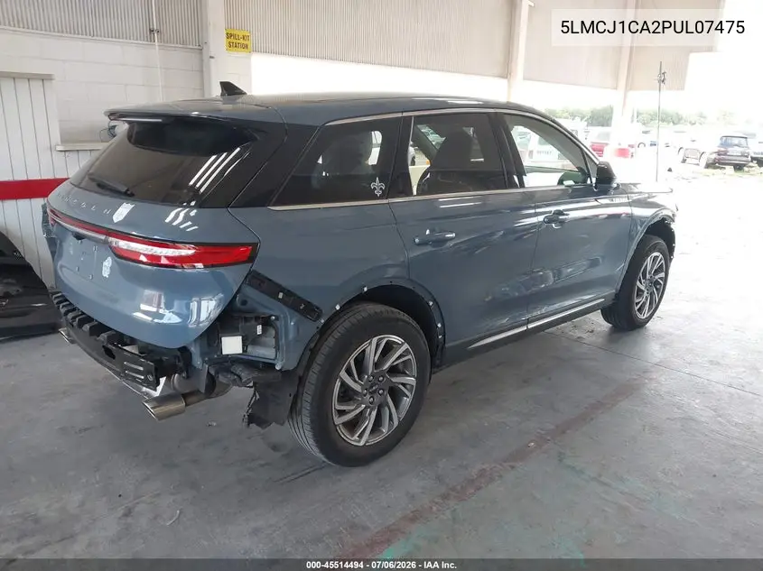 2023 Lincoln Corsair Standard VIN: 5LMCJ1CA2PUL07475 Lot: 45514494