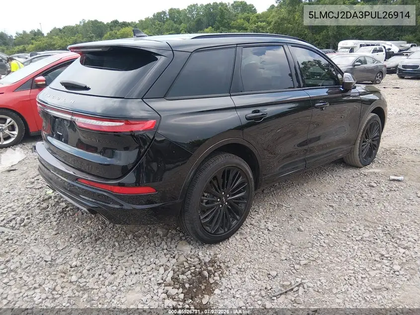 2023 Lincoln Corsair Reserve VIN: 5LMCJ2DA3PUL26914 Lot: 45526731