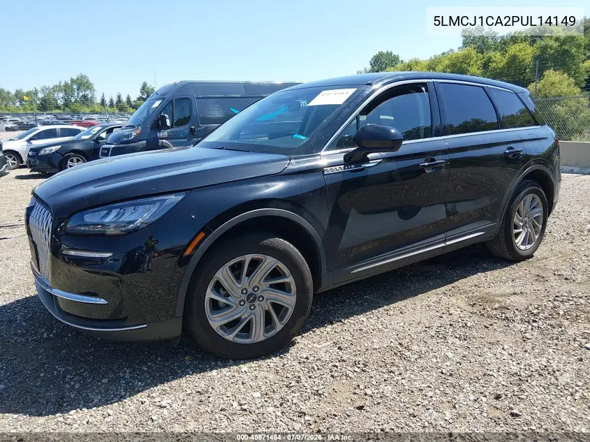 2023 Lincoln Corsair Standard VIN: 5LMCJ1CA2PUL14149 Lot: 45571484