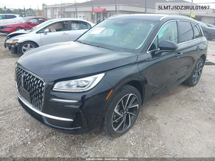 2024 Lincoln Corsair Grand Touring VIN: 5LMTJ5DZ3RUL01697 Lot: 45333694