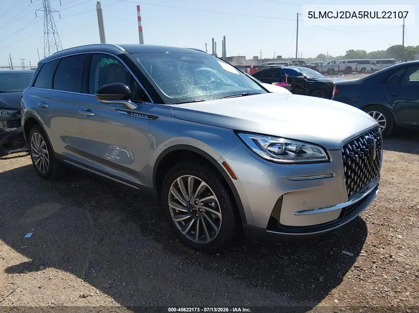 2024 Lincoln Corsair Reserve VIN: 5LMCJ2DA5RUL22107 Lot: 45622173