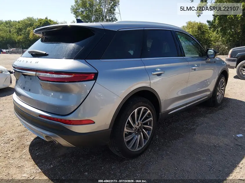 2024 Lincoln Corsair Reserve VIN: 5LMCJ2DA5RUL22107 Lot: 45622173