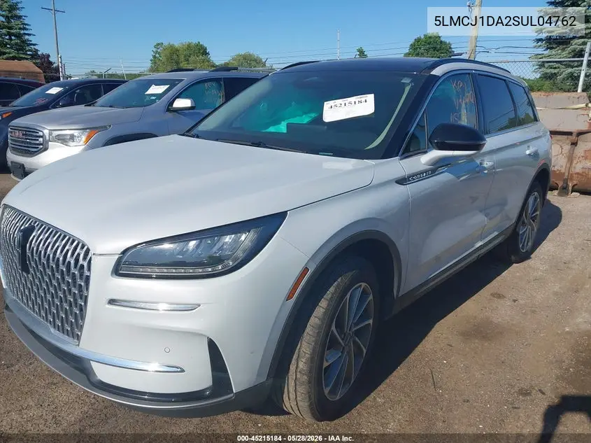 2025 Lincoln Corsair Premiere VIN: 5LMCJ1DA2SUL04762 Lot: 45215184