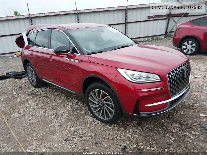 2025 Lincoln Corsair Reserve VIN: 5LMCJ2DA9SUL07633 Lot: 45457803