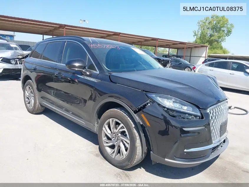 2026 Lincoln Corsair Premiere VIN: 5LMCJ1CA0TUL08375 Lot: 45578723