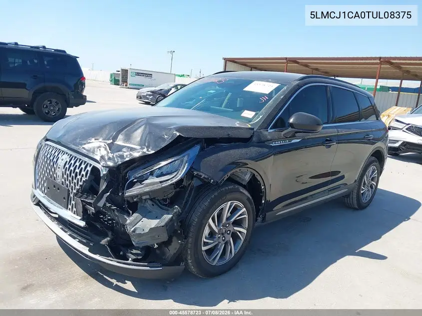 2026 Lincoln Corsair Premiere VIN: 5LMCJ1CA0TUL08375 Lot: 45578723