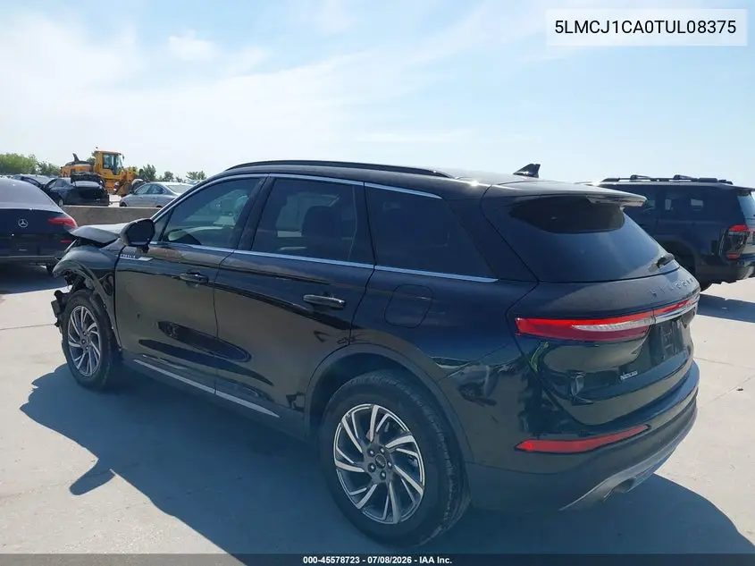 2026 Lincoln Corsair Premiere VIN: 5LMCJ1CA0TUL08375 Lot: 45578723