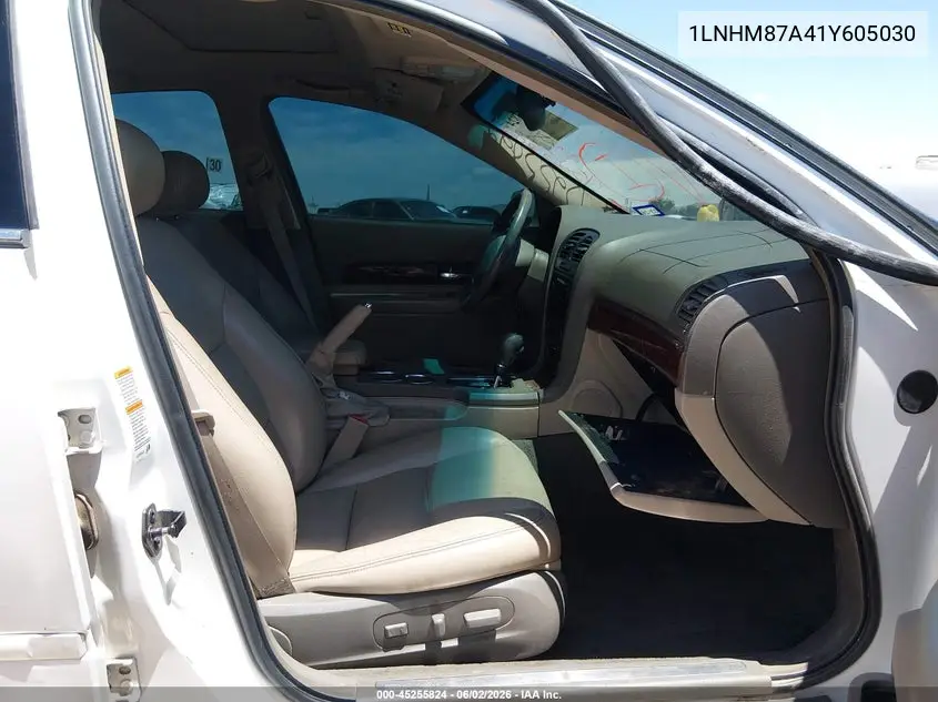 2001 Lincoln Ls V8 Auto VIN: 1LNHM87A41Y605030 Lot: 45255824