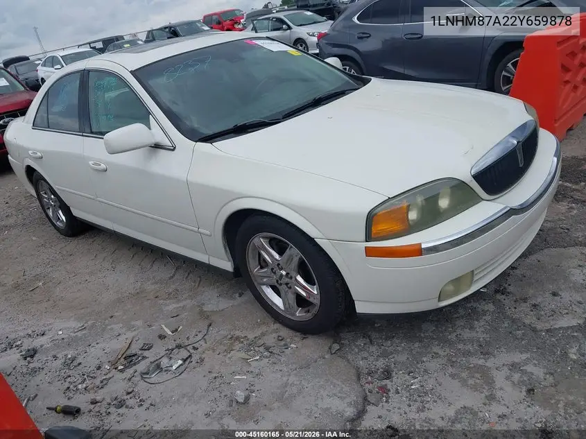 2002 Lincoln Ls V8 Auto VIN: 1LNHM87A22Y659878 Lot: 45160165