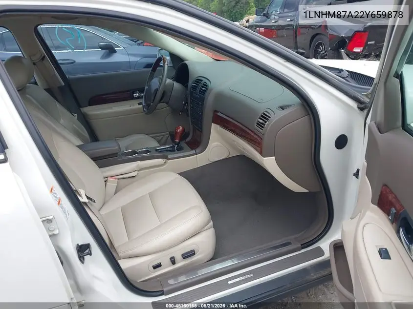 2002 Lincoln Ls V8 Auto VIN: 1LNHM87A22Y659878 Lot: 45160165