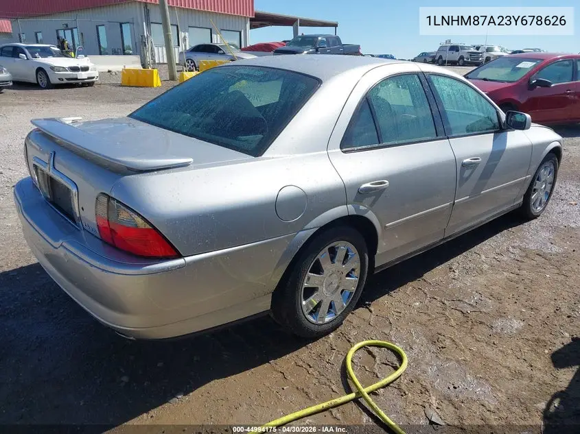 2003 Lincoln Ls Premium Sport/Sport VIN: 1LNHM87A23Y678626 Lot: 44994175