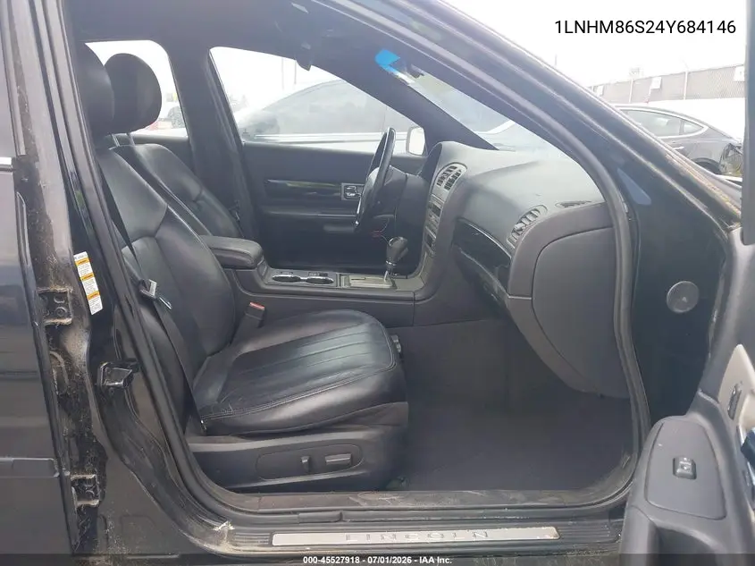 2004 Lincoln Ls V6 VIN: 1LNHM86S24Y684146 Lot: 45527918