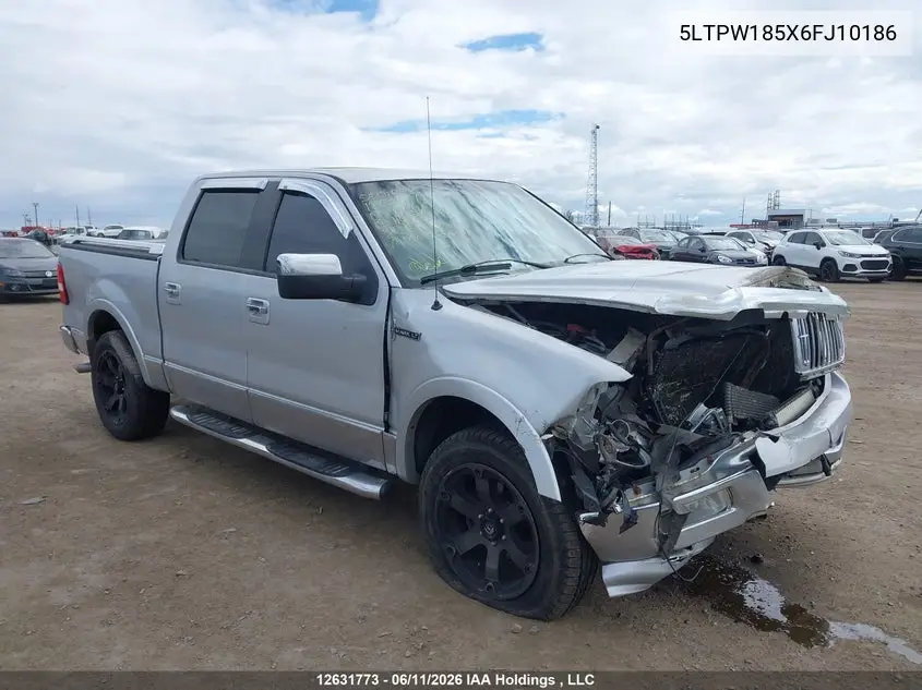2006 Lincoln Mark Lt VIN: 5LTPW185X6FJ10186 Lot: 12631773