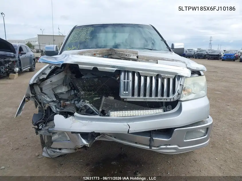 2006 Lincoln Mark Lt VIN: 5LTPW185X6FJ10186 Lot: 12631773