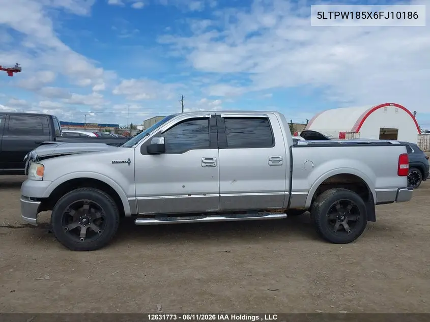 2006 Lincoln Mark Lt VIN: 5LTPW185X6FJ10186 Lot: 12631773