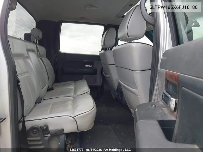 2006 Lincoln Mark Lt VIN: 5LTPW185X6FJ10186 Lot: 12631773