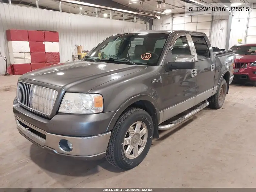 2006 Lincoln Mark Lt VIN: 5LTPW18516FJ25515 Lot: 44773084