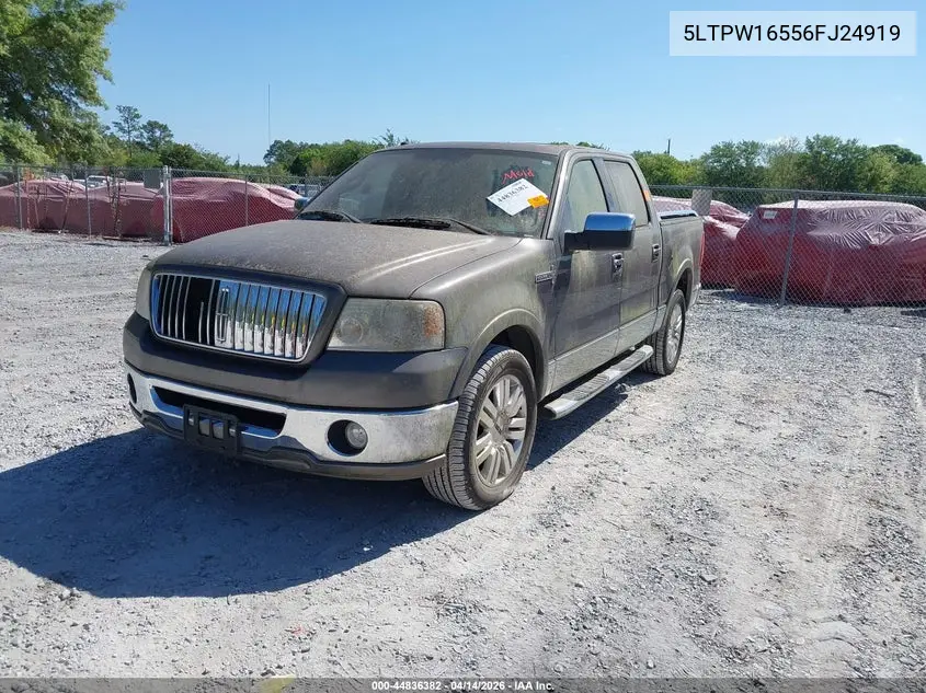 2006 Lincoln Mark Lt VIN: 5LTPW16556FJ24919 Lot: 44836382