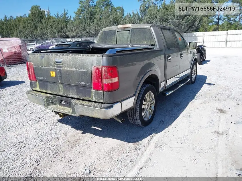 2006 Lincoln Mark Lt VIN: 5LTPW16556FJ24919 Lot: 44836382