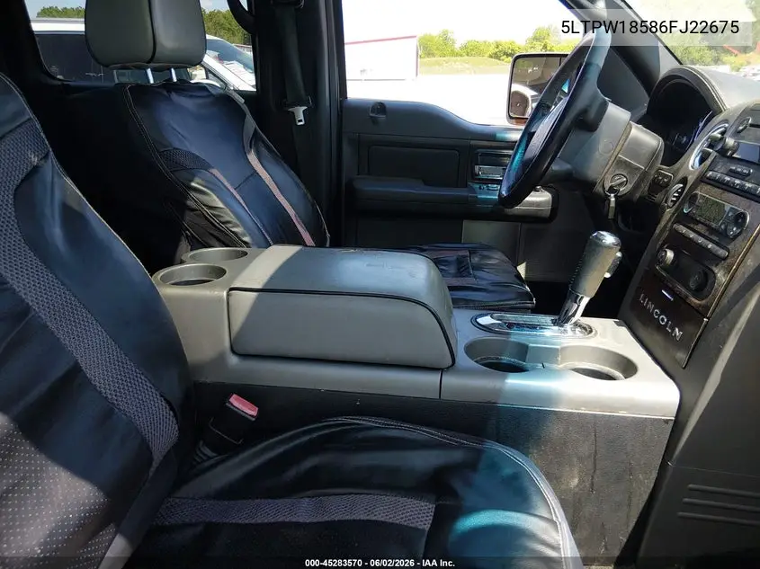 2006 Lincoln Mark Lt VIN: 5LTPW18586FJ22675 Lot: 45283570