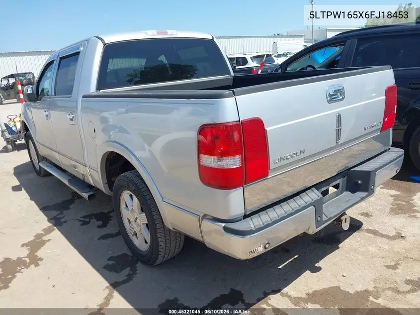 2006 Lincoln Mark Lt VIN: 5LTPW165X6FJ18453 Lot: 45321045
