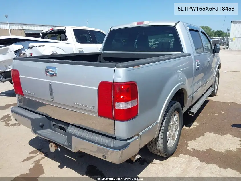 2006 Lincoln Mark Lt VIN: 5LTPW165X6FJ18453 Lot: 45321045