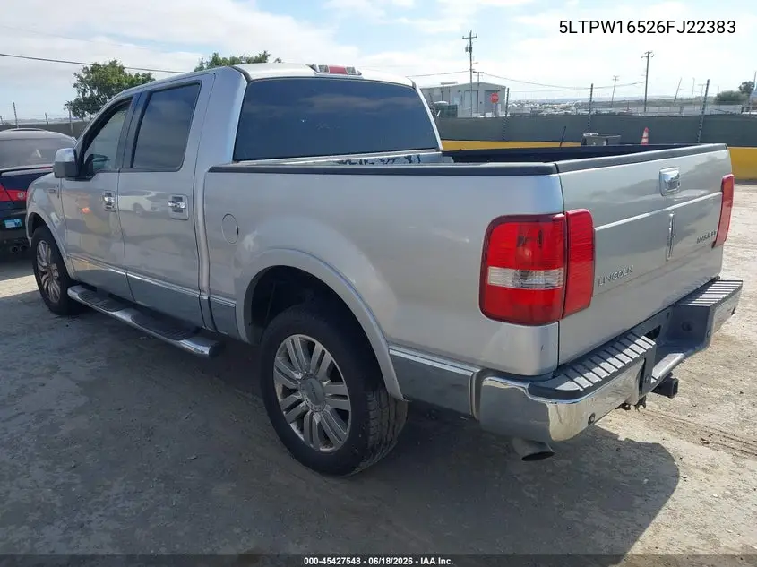2006 Lincoln Mark Lt VIN: 5LTPW16526FJ22383 Lot: 45427548