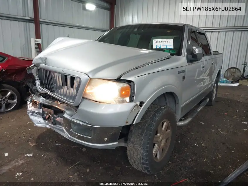 2006 Lincoln Mark Lt VIN: 5LTPW185X6FJ02864 Lot: 45680653