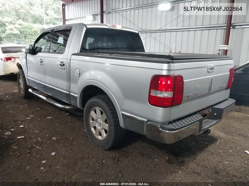 2006 Lincoln Mark Lt VIN: 5LTPW185X6FJ02864 Lot: 45680653