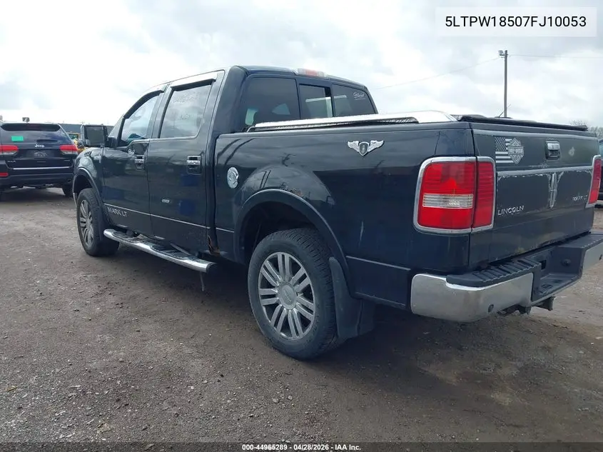 2007 Lincoln Mark Lt VIN: 5LTPW18507FJ10053 Lot: 44965289