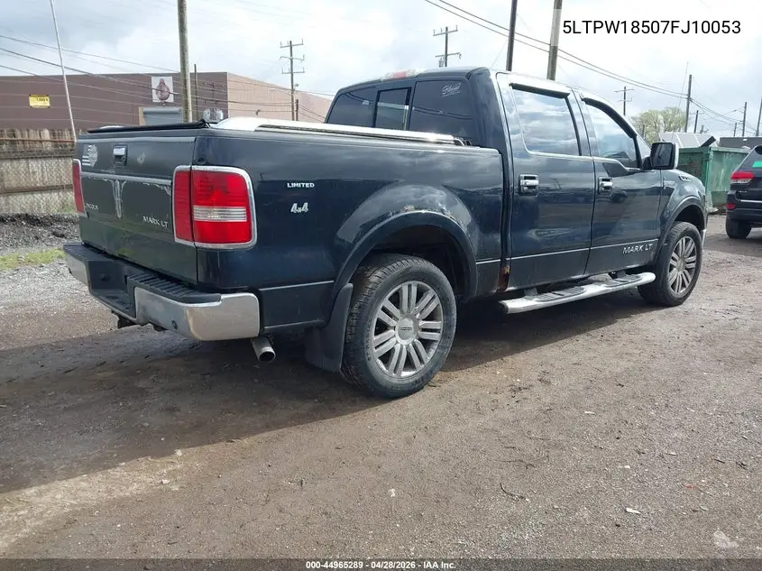 2007 Lincoln Mark Lt VIN: 5LTPW18507FJ10053 Lot: 44965289