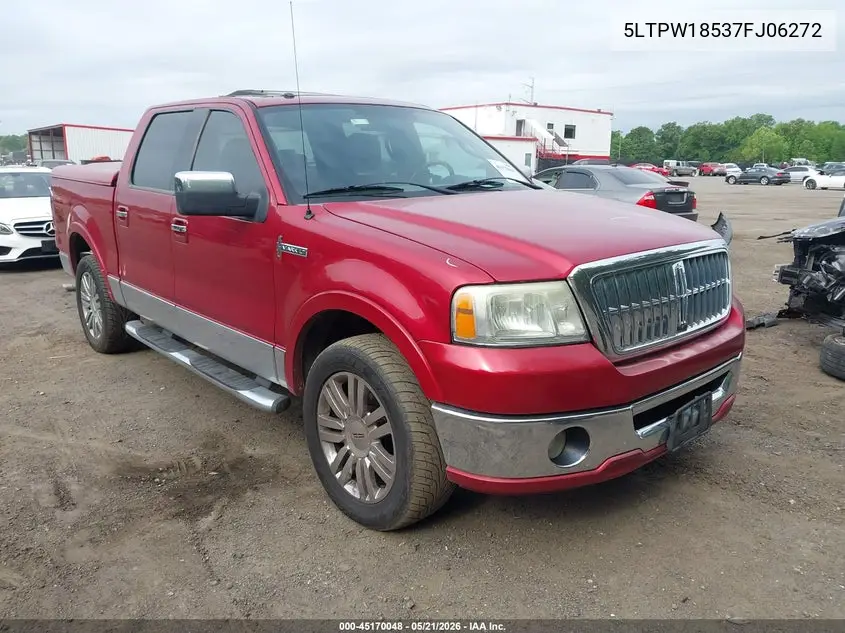 2007 Lincoln Mark Lt VIN: 5LTPW18537FJ06272 Lot: 45170048