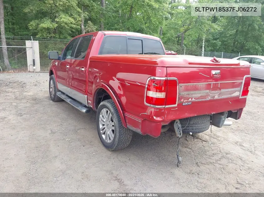 2007 Lincoln Mark Lt VIN: 5LTPW18537FJ06272 Lot: 45170048