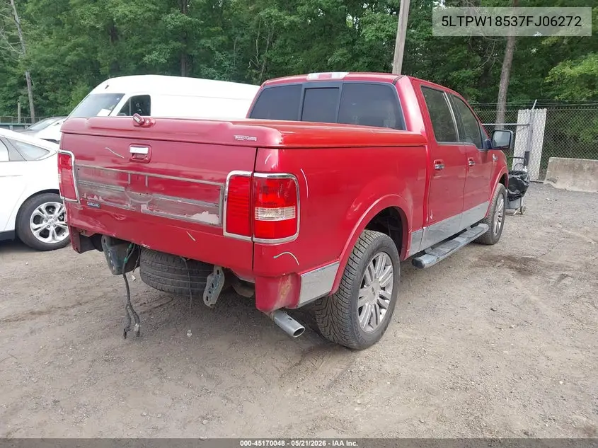 2007 Lincoln Mark Lt VIN: 5LTPW18537FJ06272 Lot: 45170048