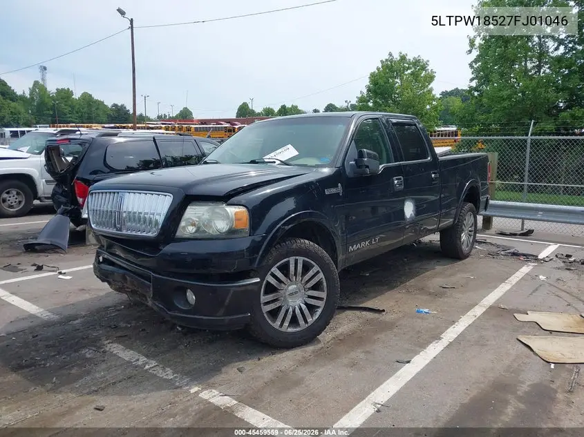 2007 Lincoln Mark Lt VIN: 5LTPW18527FJ01046 Lot: 45459559