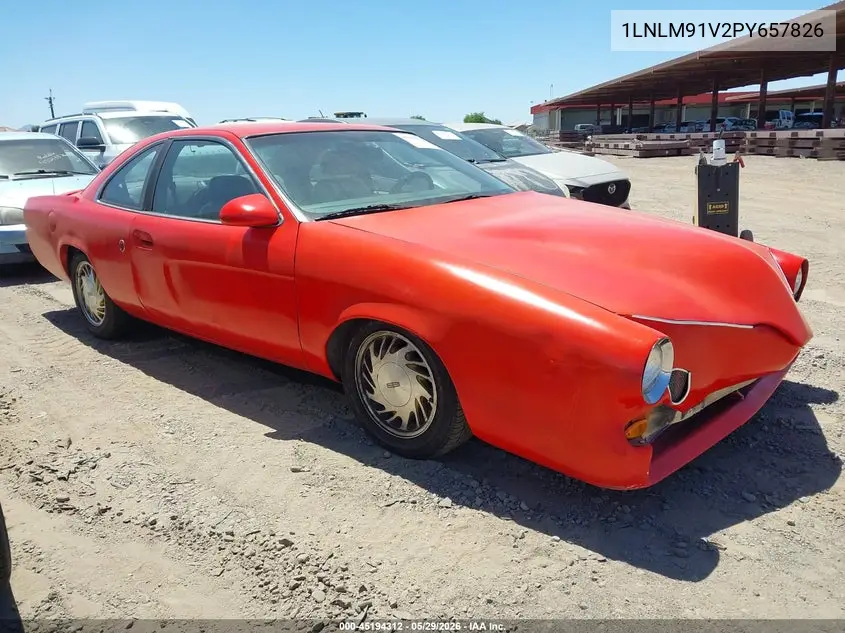 1993 Lincoln Mark Viii VIN: 1LNLM91V2PY657826 Lot: 45194312